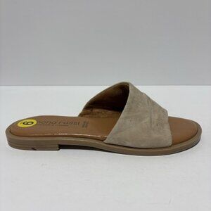 Simona Rossi Women’s Slide Sandals Taupe, Size US 9M, EUR 40
